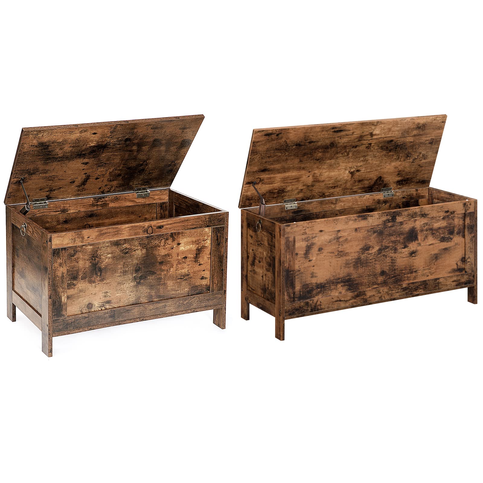 Amazon.com: HOOBRO Storage Chest, Wooden Storage Box Storage Chest ...