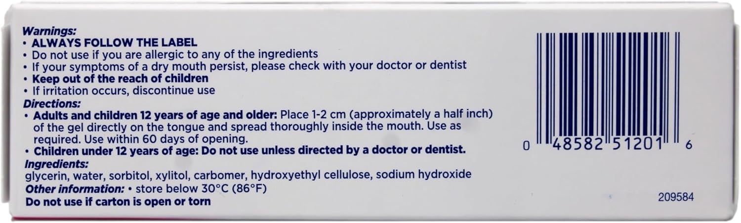 biotène Oral Balance Gel, 1.5 Ounce - Buy Packs and SAVE (Pack of 4)