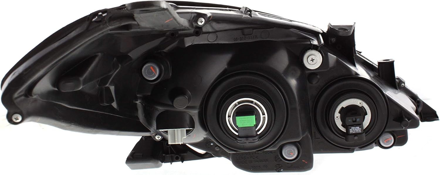 Garage-Pro Driver, Passenger Side Headlights Assembly For Toyota Solara SE SE Sport SLE 2004-2006 Halogen With bulb(s), Replaces# 81150AA080 81110AA080