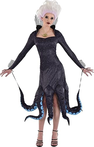 Adult Ursula Costume - The Little Mermaid Movie 2023 Adult 6-8 Multicolor
