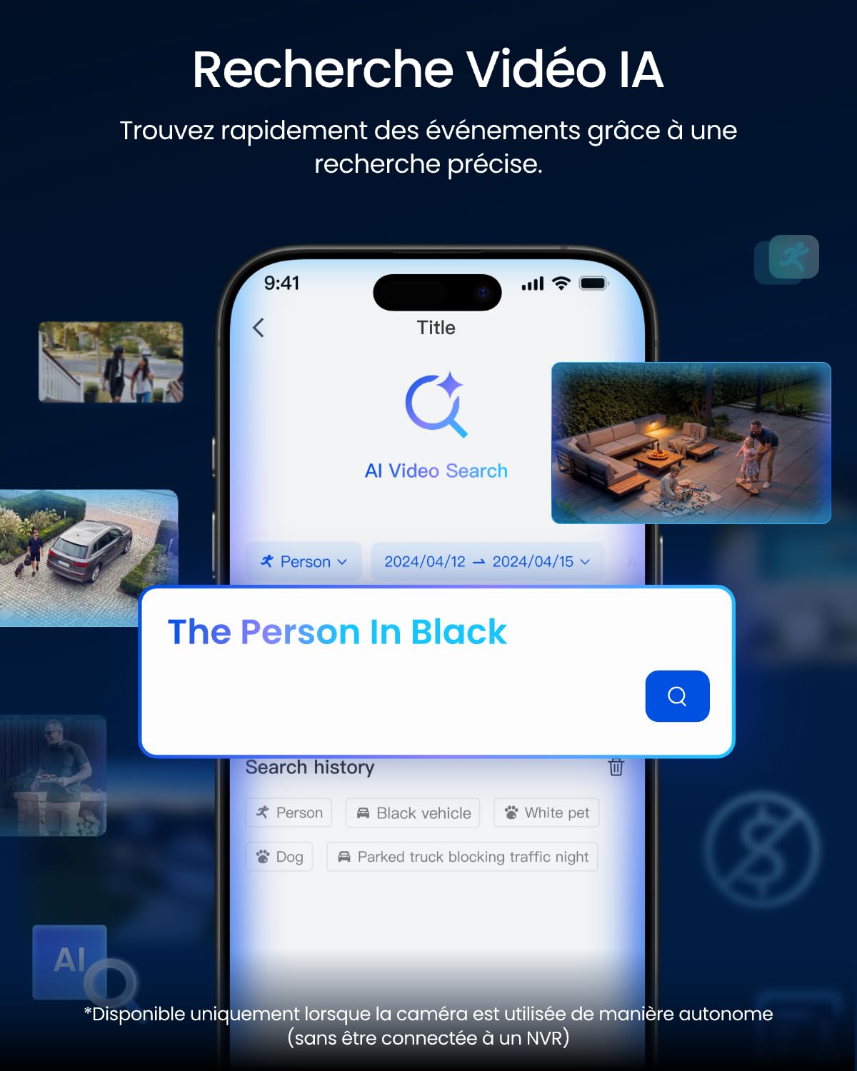 Reolink Camera Exterieur Filaire 10Mpx + 8Mpx à Triple Objectif, Caméra PoE avec Suivi-Synchro, Recherche Vidéo IA, Vision Nocturne Couleur et Infrarouge, Enregistrement 24h/24, OMVI 3i PoE
