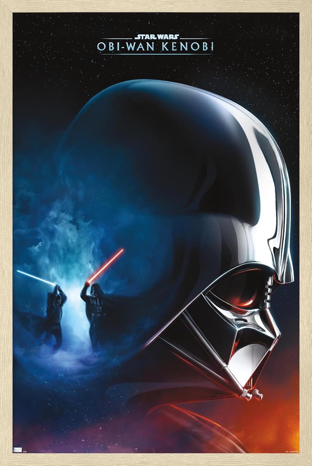 Trends International Star Wars: Obi-Wan Kenobi - Darth Vader Collage Wall Poster, 22.375" x 34", Premium Unframed Version