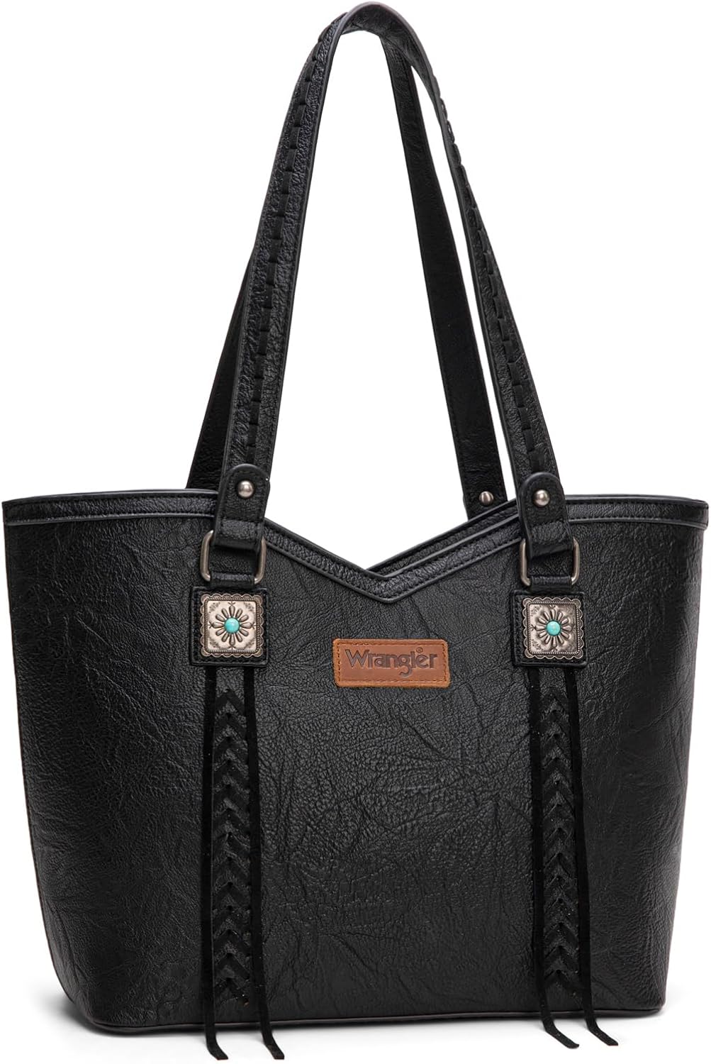Montana West Wrangler Tote Bag for Women Top Handle Ladies Shoulder Bags - Image 4