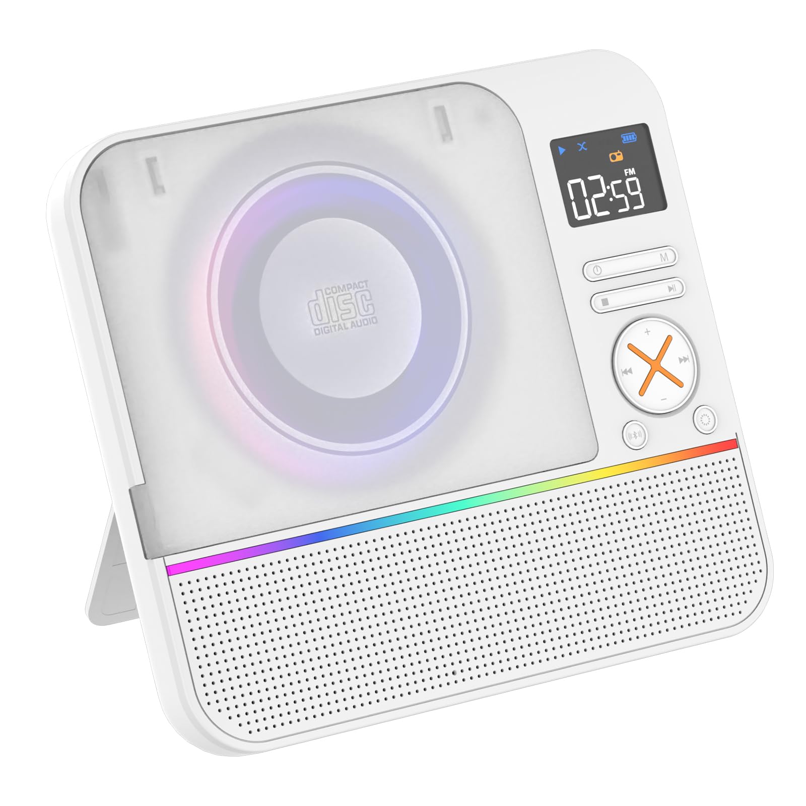 Amazon.co.jp: MONODEAL CDプレーヤー ポータブル Bluetooth