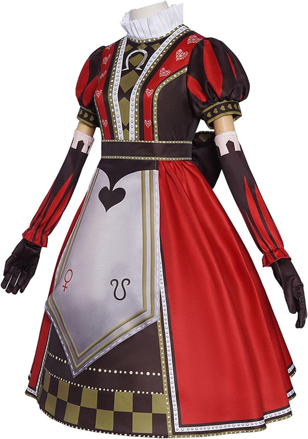 miccostumes Women's Costume Maid Cosplay Royal Dress with Apron and Nail Piece Halloween