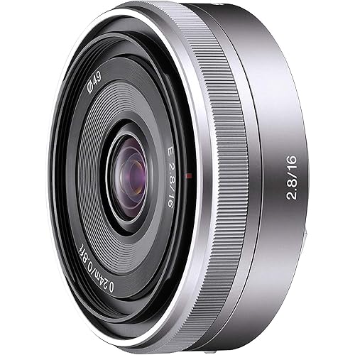 Sony SEL16F28 16mm f/2.8 Wide-Angle Lens for NEX Series Cameras