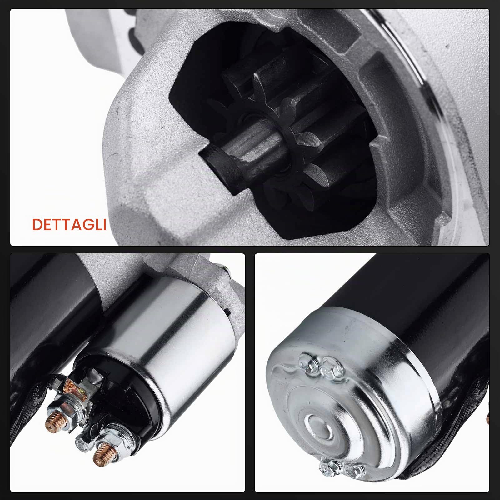 Frankberg Starter compatibile con 145 930 1.9L 1999-2000 BLS Wagon 1.9L 2008-2010 Cruze J300 2.0L 2009-2011 Replace# 55353857