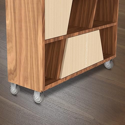 Miniatura 42 de SY America 3.5" 4 Pack Plate Caster, Thermoplastic Light Heavy Duty Rubber Gray Swivel Caster, Top Plate Casters, 1200 lbs Total Capacity