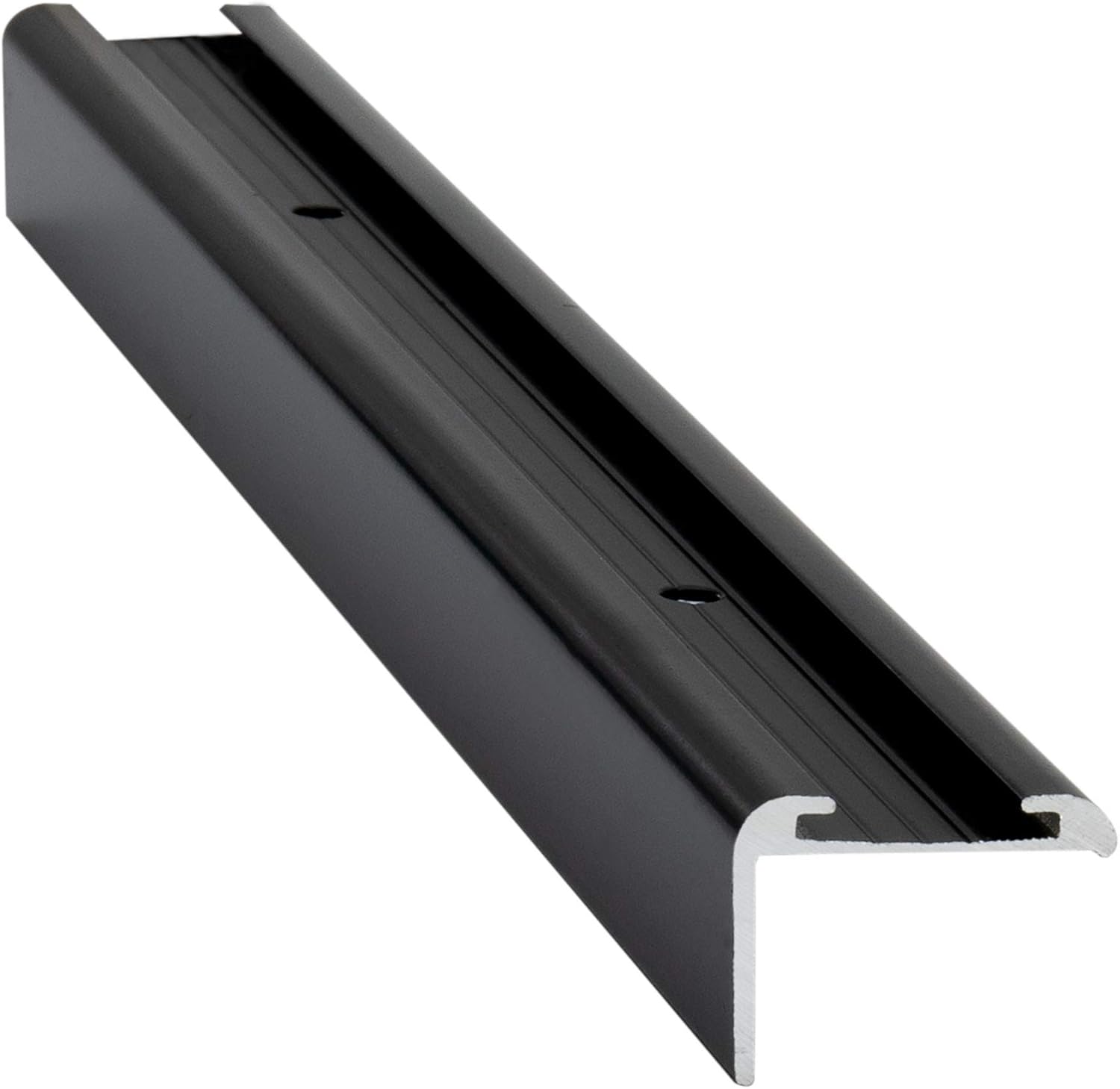 RV roof trim with 3/4" leg, 92" aluminum (2 pieces)
