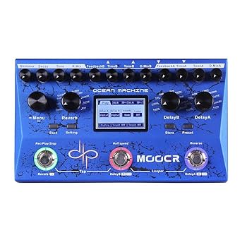 MOOER Ocean Machine Premium Double Retard Reverb and Looper