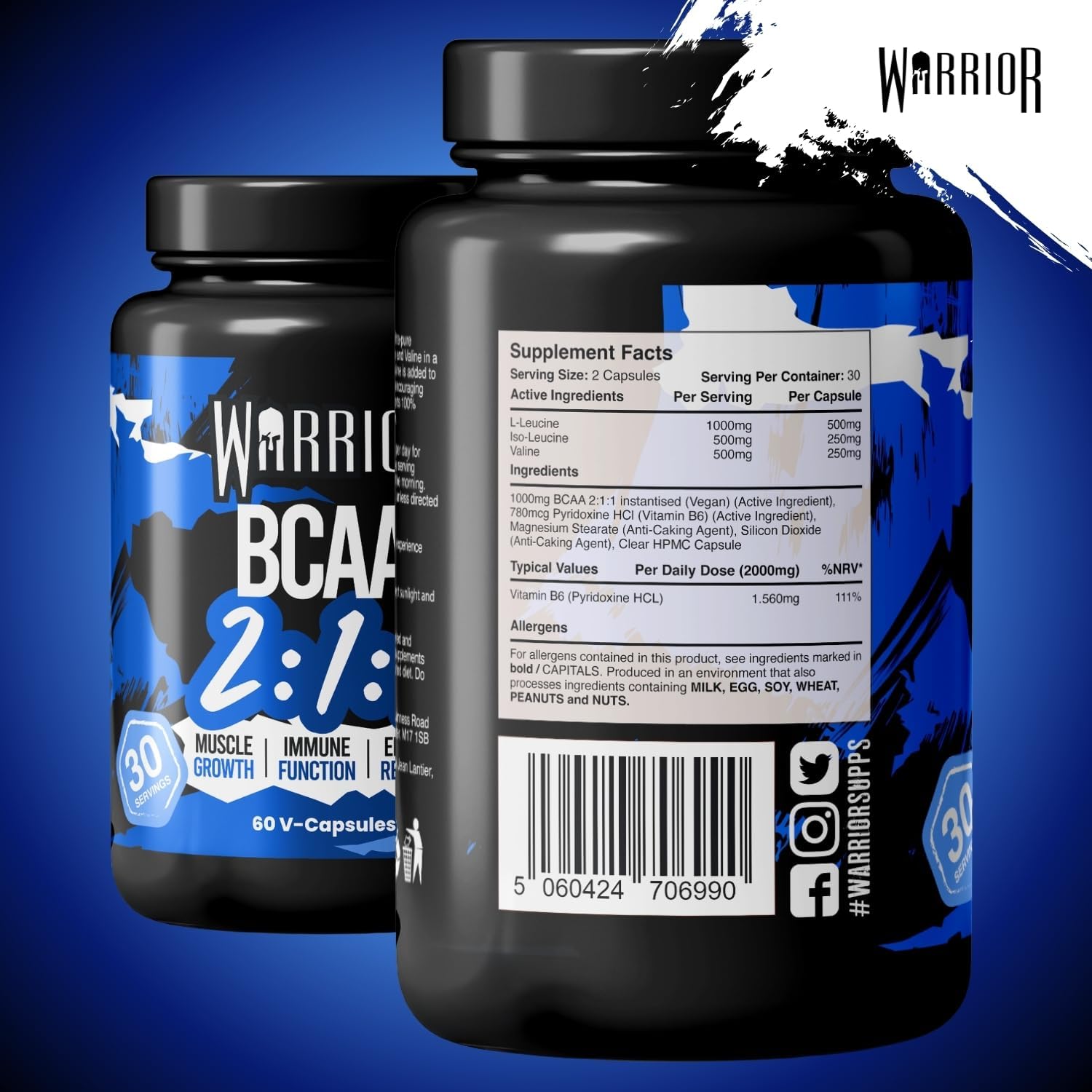 Warrior BCAA Capsules Review: Essential Support for Muscle Recovery Warrior BCAA Capsules Review: Essential Support for Muscle Recovery