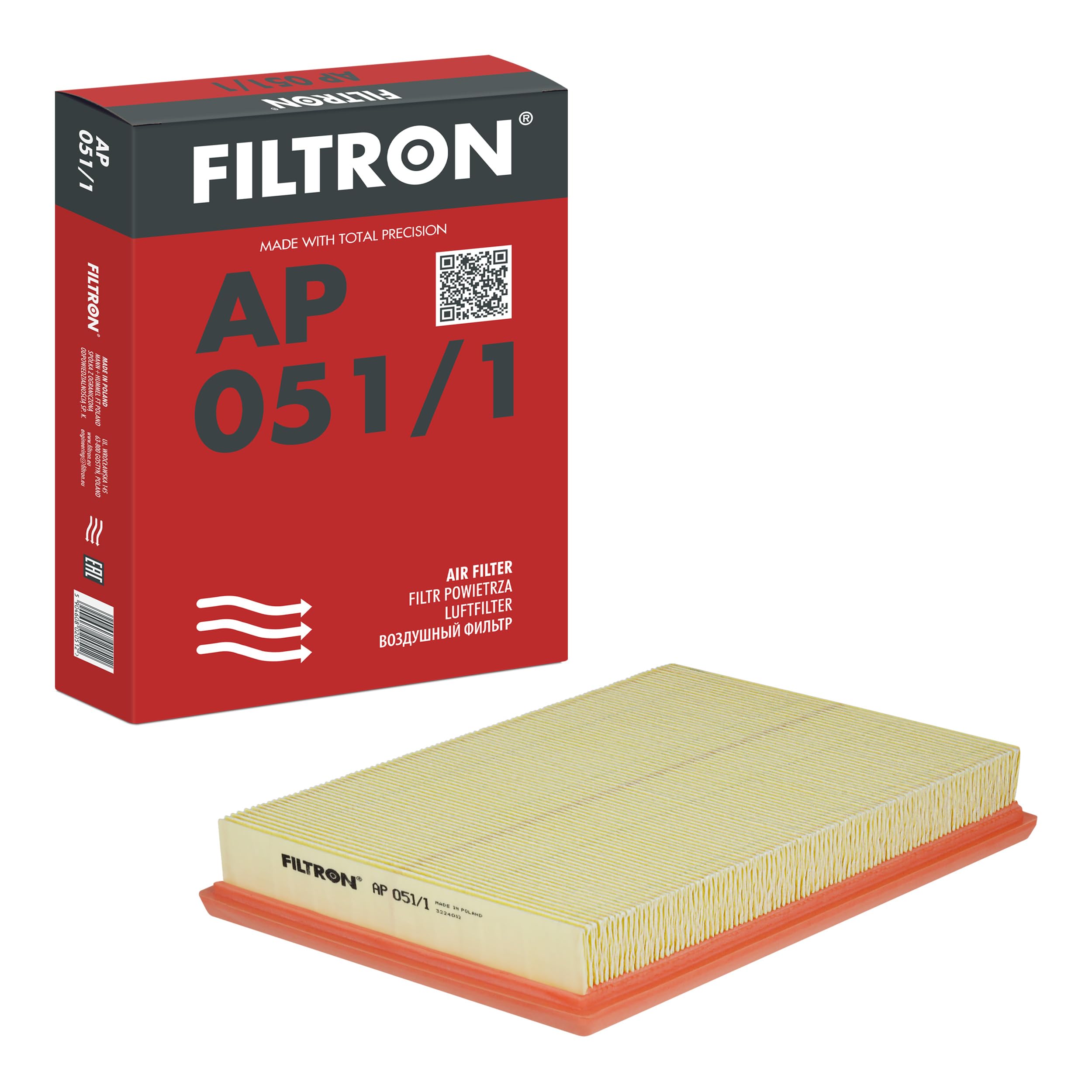 AP 051/1 FILTRON AIR FILTER FOR OPEL VAUXHALL