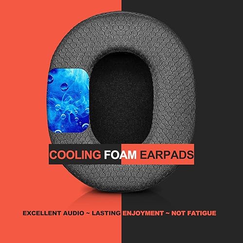 Miniatura 3 de Arctis - Almohadillas de gel refrescante compatibles con auriculares Arctis Wireless, 7, 5, 3, 9X cojín de repuesto con malla de enfriamiento