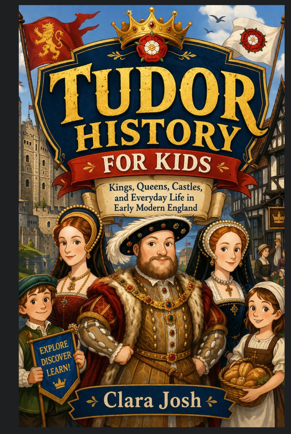 TUDOR HISTORY FOR KIDS: Kings, Queens, Castles, and Everyday Life in Early Modern England