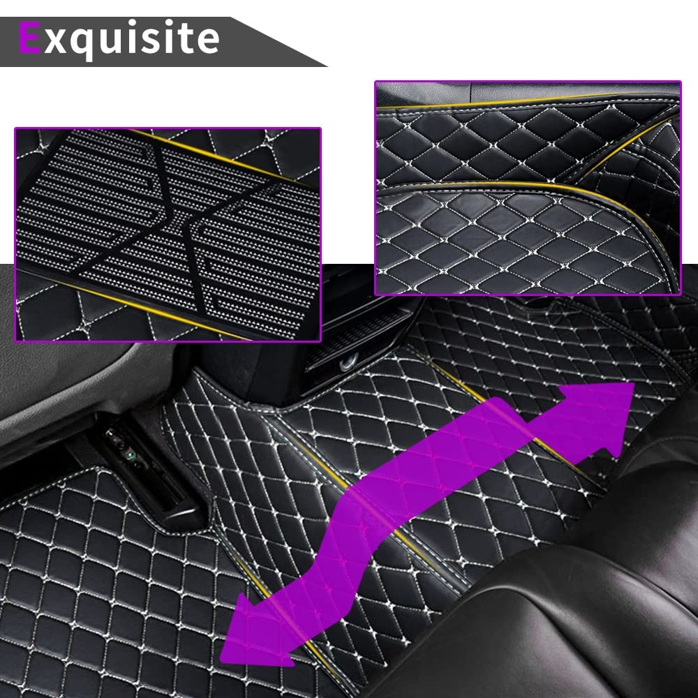 Alpha-Tex Car Mat Set Compatible with VW Touran I, Type 1T1, 1T2, 1T3