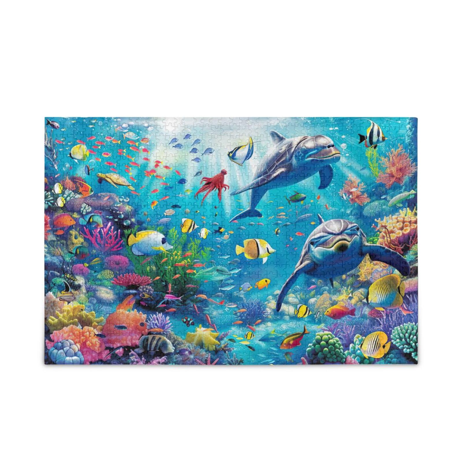 Amazon.com: 500 Piece Jigsaw Puzzle, Colorful Underwater
