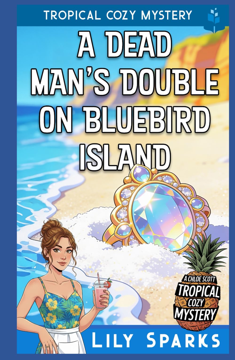 A Dead Man’s Double on Bluebird Island: Tropical Cozy Mystery (A Chloe Scott Tropical Cozy Mystery)