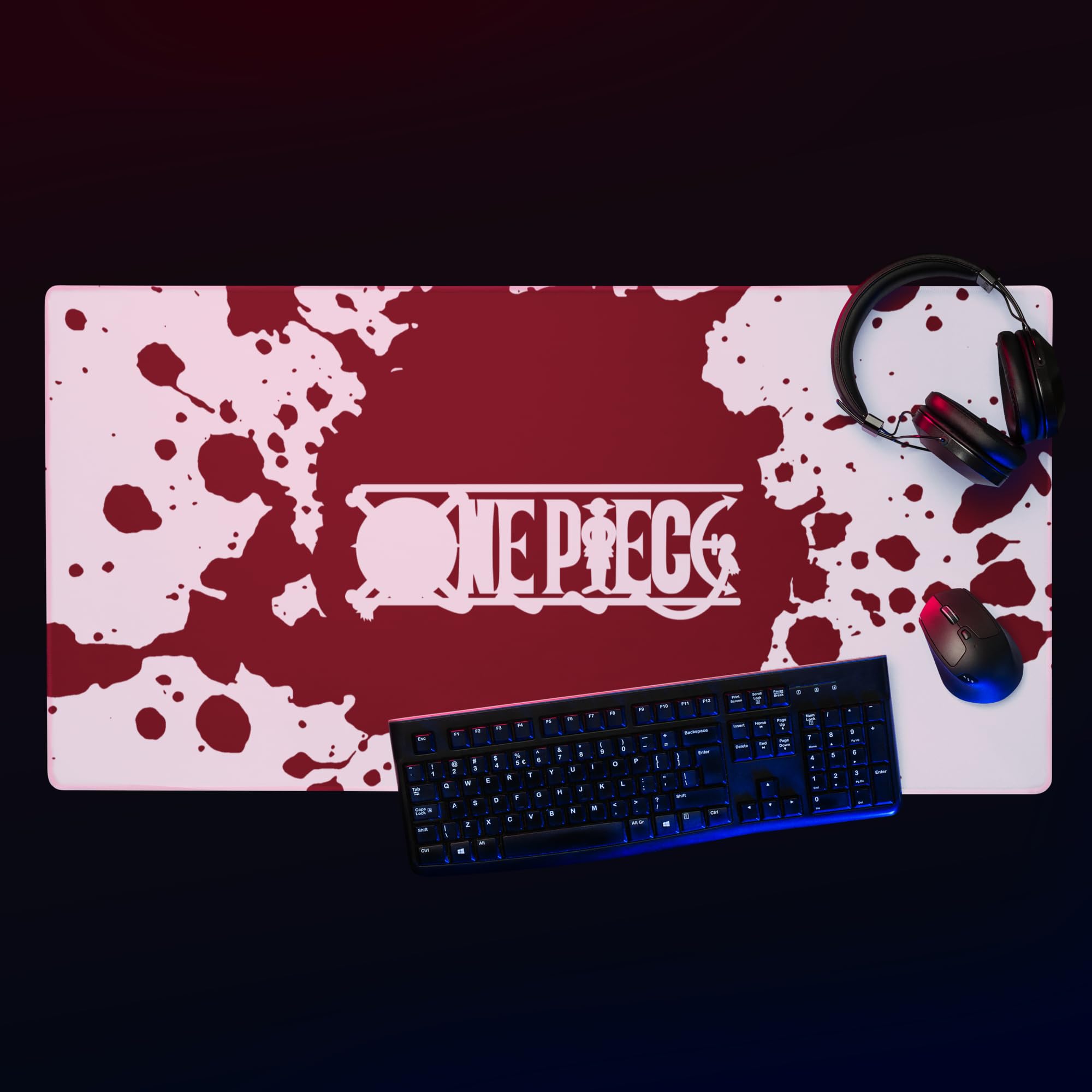 Broken Tusk - 1Piece Splash Anime Extended XXXL (900mm X 420mm) Gaming Mouse Pad for Laptop Desktop PC Rubber Base with Anti Skid DeskMat (B0D77XK71K) Amazon Price History, Amazon Price Tracker