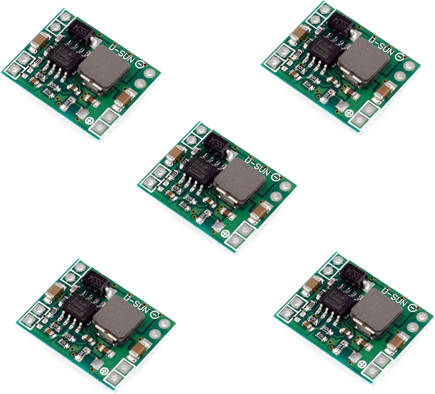 Amazon.com: 5PCS HW-133 3A Step-Down 5V DC-DC Power Module 3A Step-Down ...