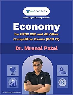 Economy for UPSC Civil Services Examination and All Other Competitive Exams (PCB 12) by Dr. Mrunal Patel | English | 1st E Price In India