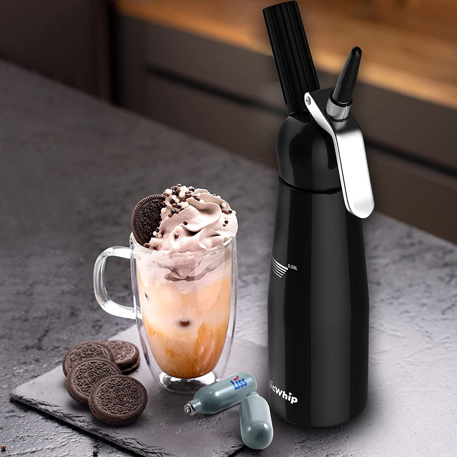 Liss 50 Lattine Ricarica Crema Sifoni