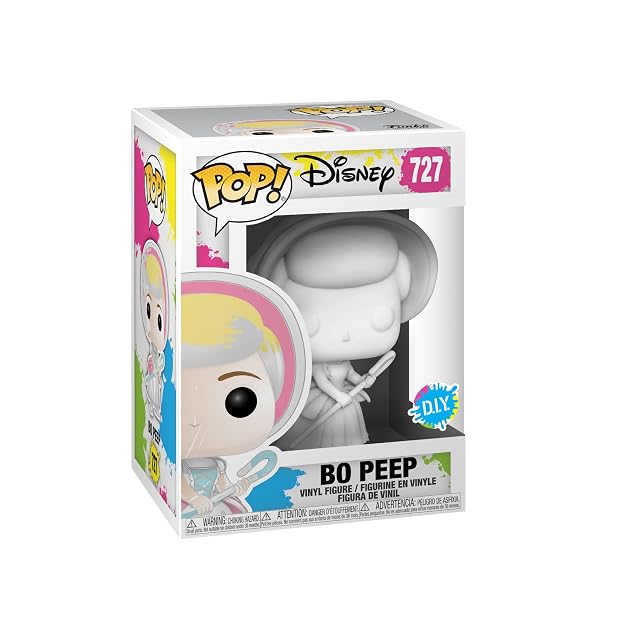 Funko POP! Disney: Toy Story - Bo-Peep - Bo Peep - (DIY) - Blanco Collectible