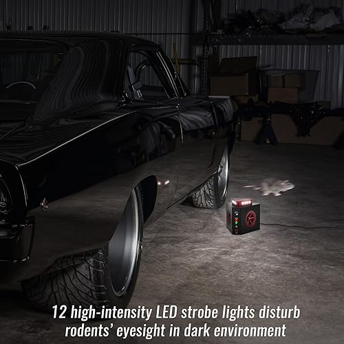 Miniatura 7 de Paquete de repelentes ultrasónicos de roedores, repelente de animales debajo del capó, repelente de roedores enchufable 4 en 1, defensa de roedores