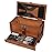 Outers 70084 25 - Piece Universal Wood Gun Cleaning Tool Chest (.22 Caliber and up), Multi, One Size