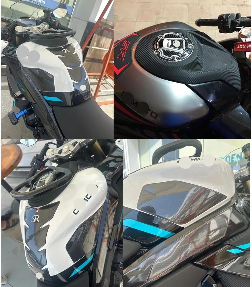 Tank Protection Sticker Motorcycle Fuel Tank Pads Knee Grips Sticker Protection Decal for 450 SR 450SR 2022 2023