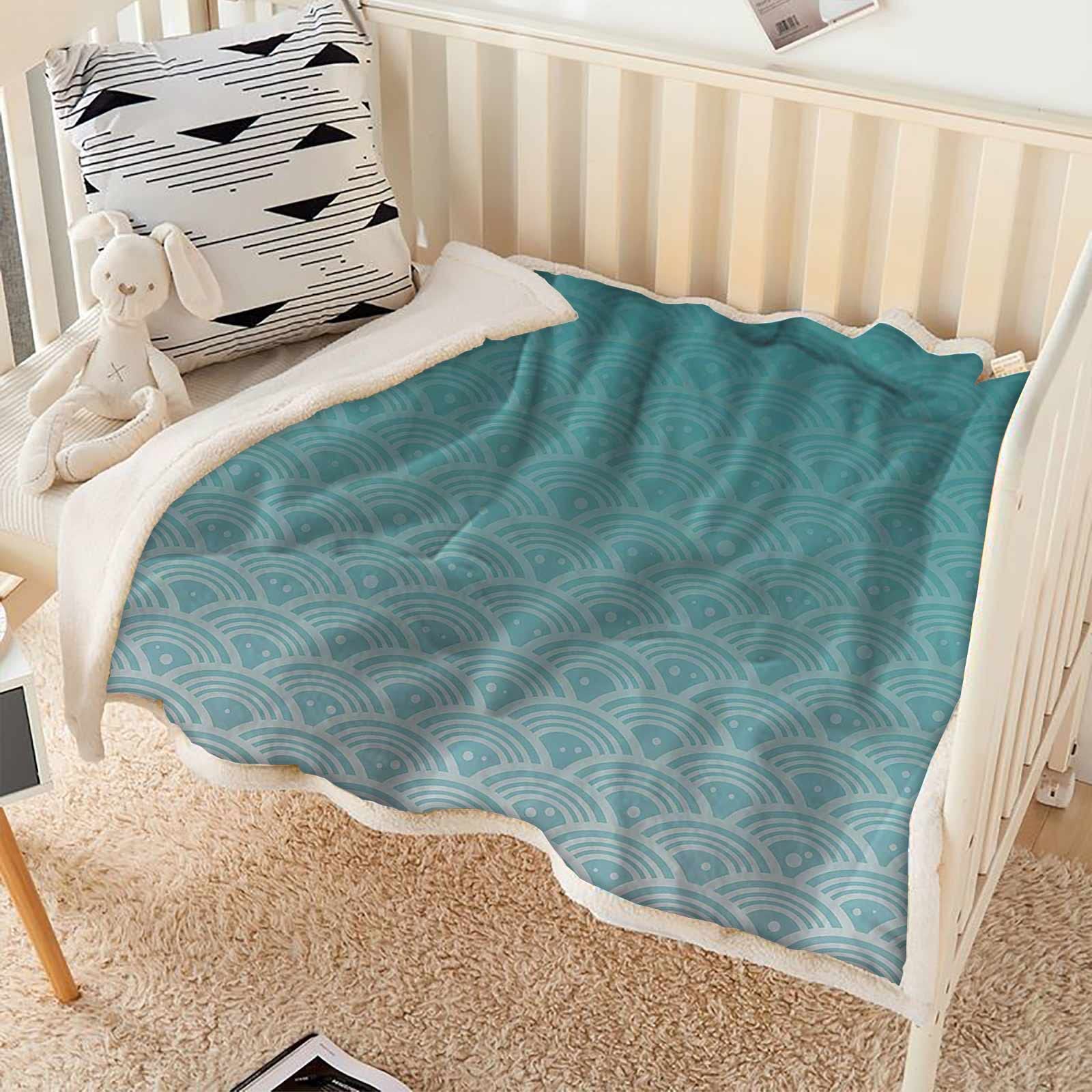 Amazon.com: Modern Decor Throw Sherpa Blanket Throw Sherpa Blanket Blue  Light Yellow and White Extra Soft Brush Fabric Warm Sofa Thermal Blanket 50  x 60 Inches : Home u0026 Kitchen