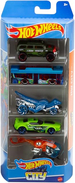 Hot Wheels 5-pak samochodzików do zabawy 1806