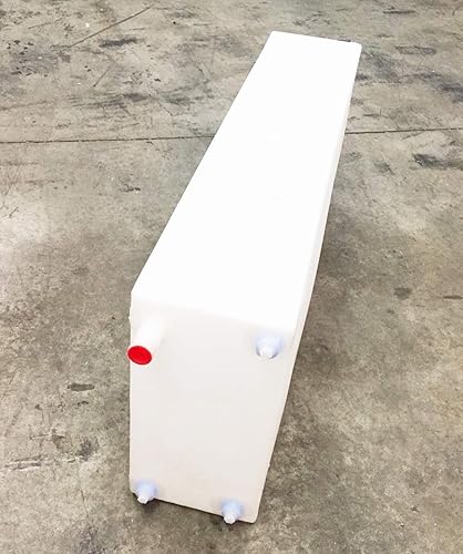 Miniatura 4 de Combo de tanque de retención de agua gris fresca, RV y cámper, sin BPA (16 y 21 galones)