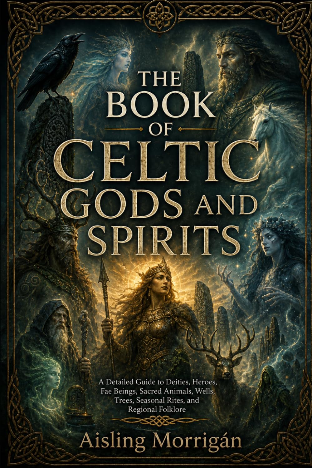 The Book of Celtic Gods and Spirits: A Detailed Guide to Deities, Heroes, Fae Beings, Sacred Animals, Wells, Trees, Seasonal Rites, and Regional Folklore