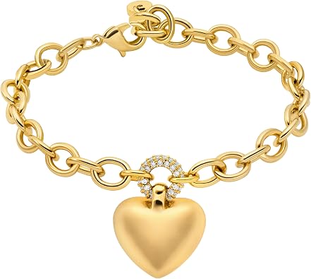 Michael Kors Womens Heart Chain Bracelet Model MKJ8590710