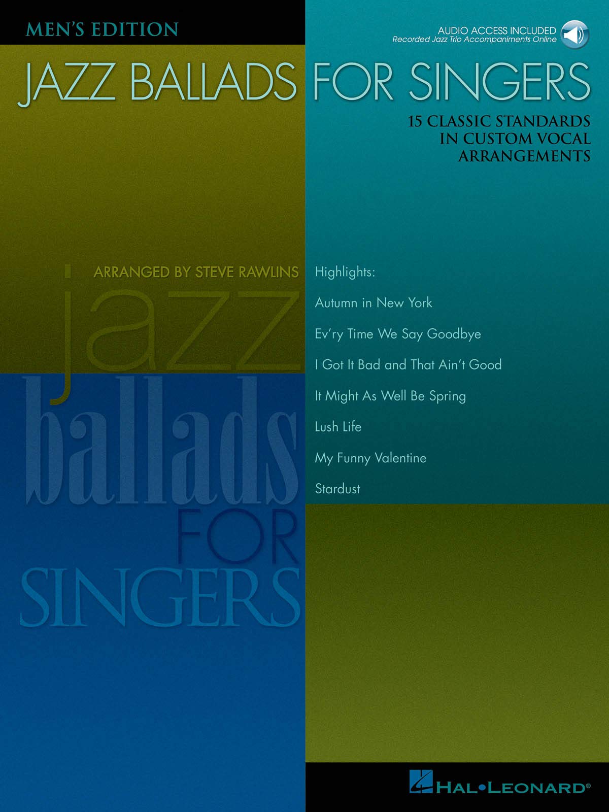 Jazz ballads for singers - men's edition +enregistrements online