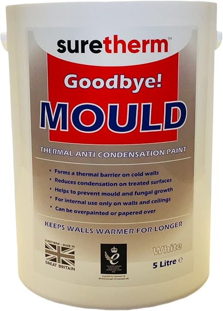 Anti Mould & Anti Condensation Glass Bubble Thermal Paint 5LTRS SURETHERM
