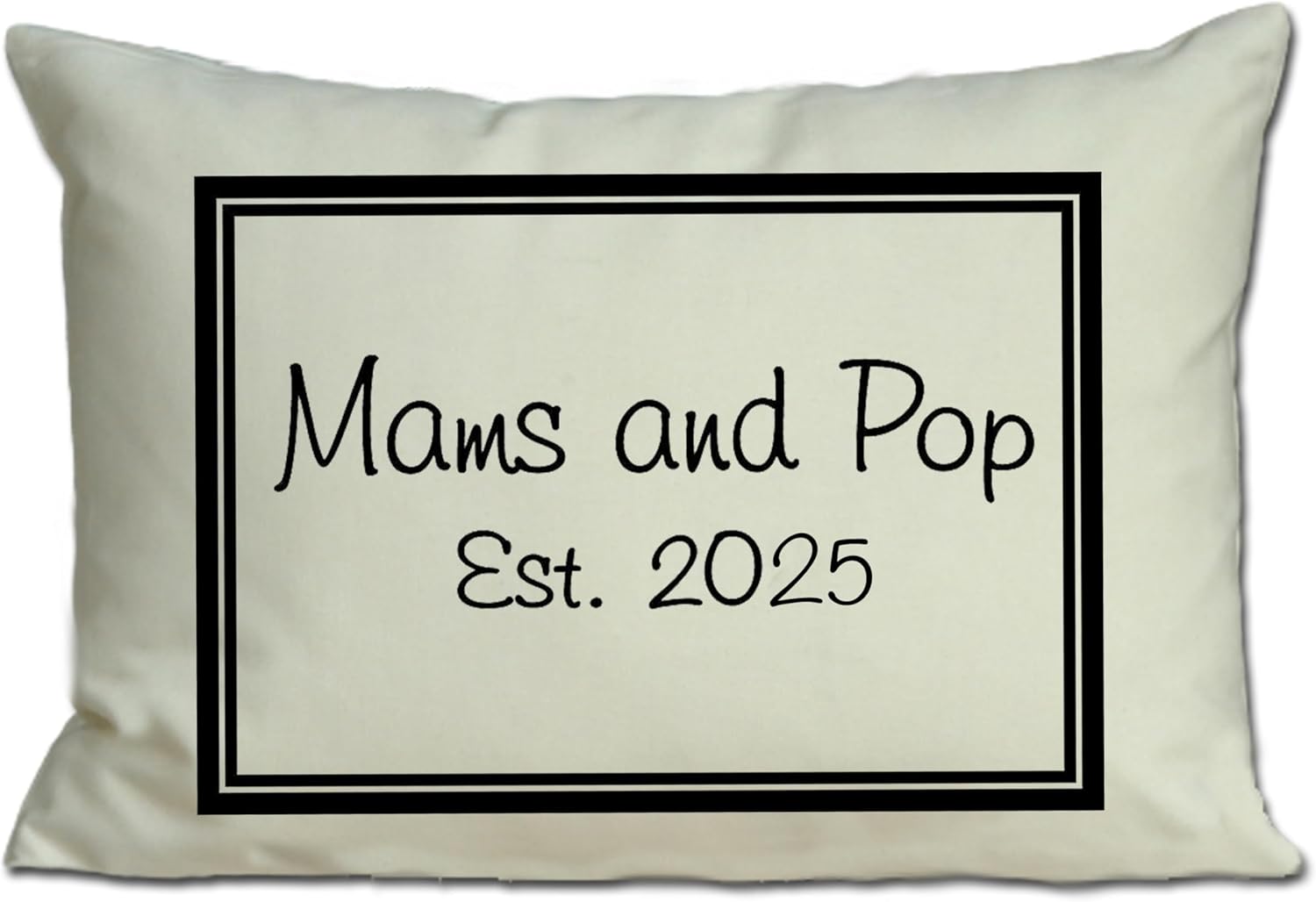 Grandparent Personalized Pillow with Your Chosen Names and Date