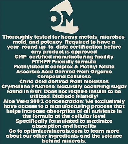 Miniatura 6 de Fórmula avanzada de minerales traza todo en uno  Nutrición completa  Suplemento en polvo para hombres y mujeres  Multivitaminas  Micronutrientes