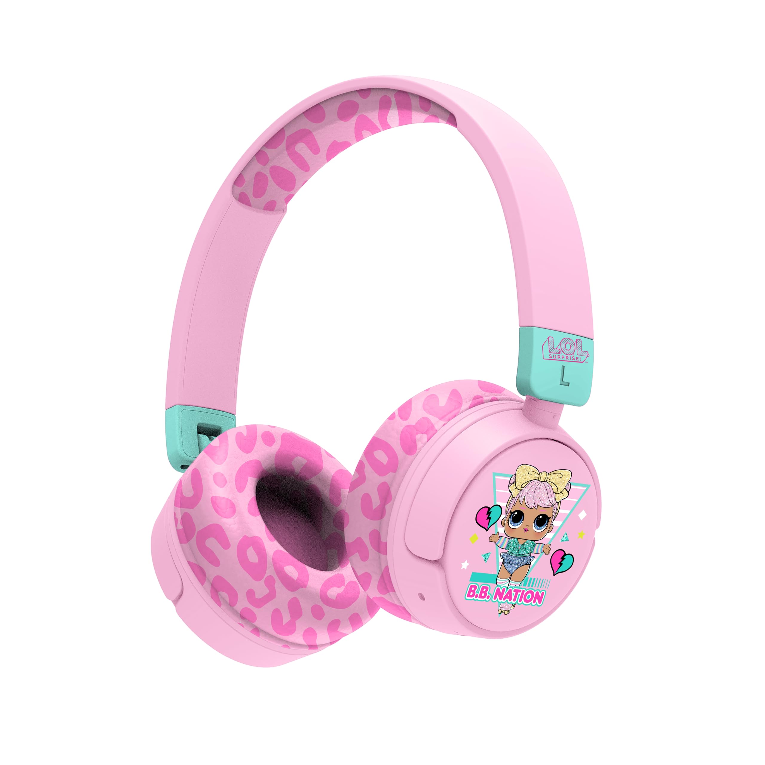 OTL Technologies LOL301 LOL Surprise Kids Wireless Headphones - Pink, normal