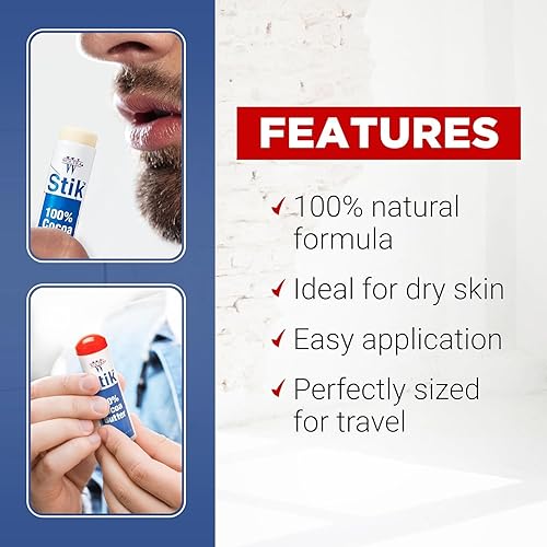 Miniatura 4 de Stik 100% manteca de cacao, 1 onza (paquete de 6)