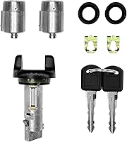 Vista 8 de Interruptor de cilindro de bloqueo de encendido con llaves Reemplazo para Dodge Ram 1500/2500/3500, Durango, Dakota, Chrysler Aspen y Mitsubishi