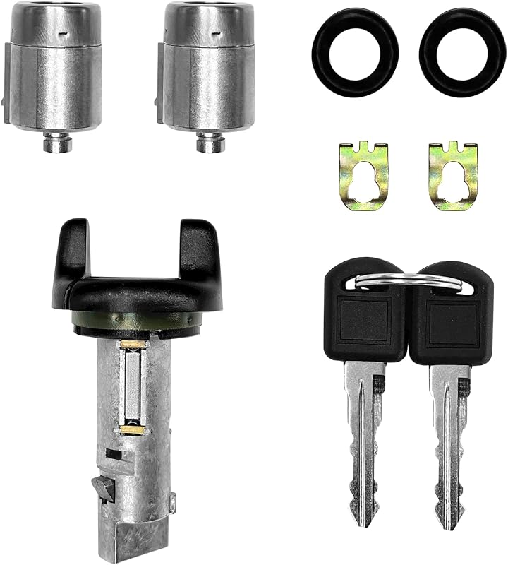 Cilindro de ignição e fechadura ATRACYPART para Chevy/GMC C/K, Suburban, Tahoe e Yukon 1995–1997