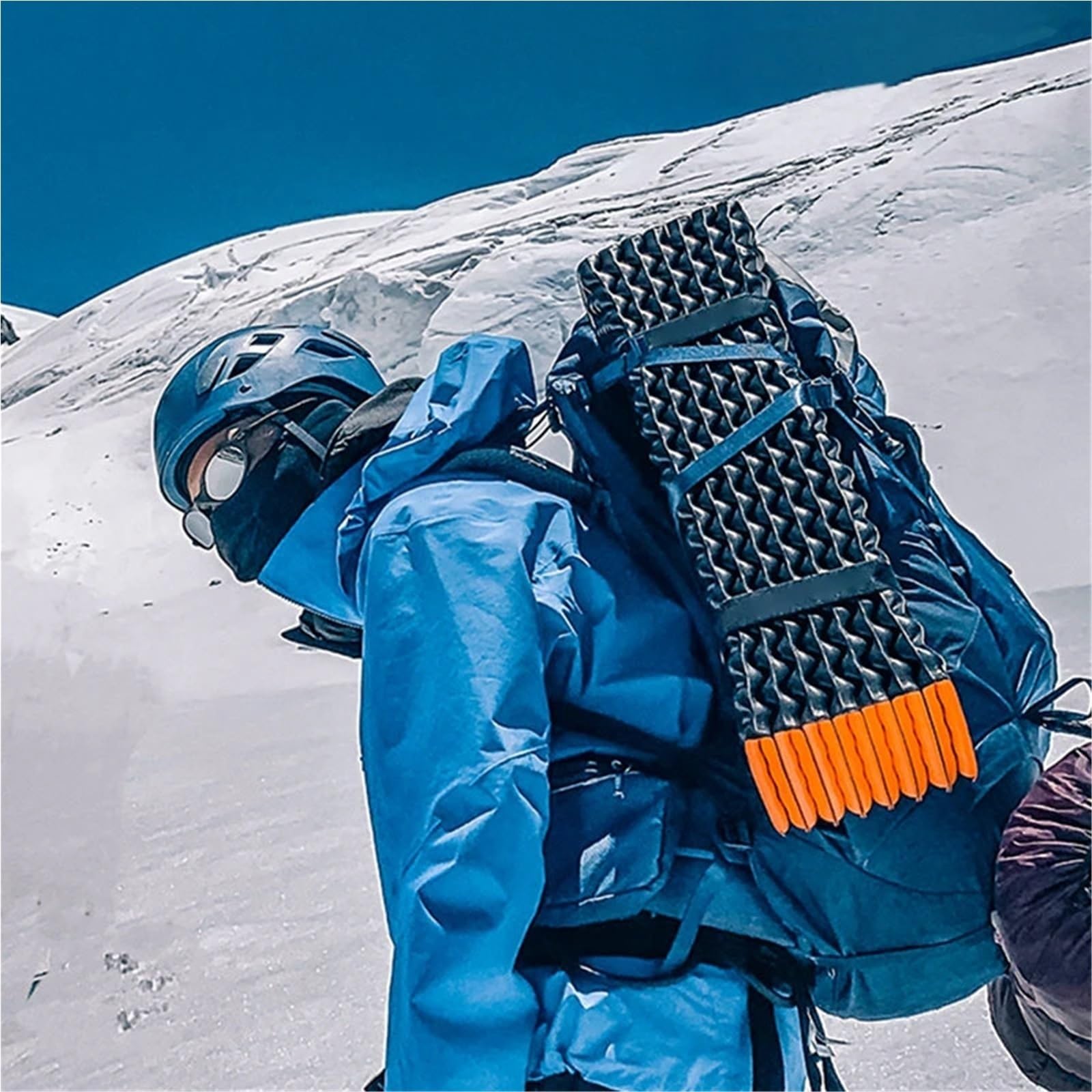 Folding Sit Mat Colchoneta for Dormir de Espuma Ligera for Huevos 330g, Estera Camping Plegable portátil for Aislamiento a Prueba Humedad for Senderismo y mochilero