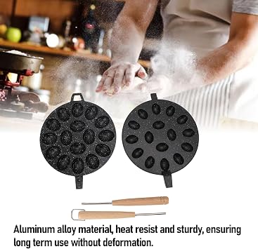 Walnut Cookie Maker, 16 Nuts Nut Cookies Maker Maker, Walnut Cookie, Russian - Oreshki Maker, Walnut Cookie Maker Oreshek, Nutty Maker (A)