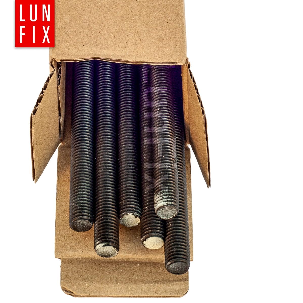 Tige filetée | M12 x 1000 mm | Lot de 10 | Acier galvanisé 10.9 | DIN 976 | Filetage métrique | Goujon fileté M12 | Vis longue | Fixation industrielle | Montage métal