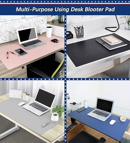 Miniatura 7 de Tapete secante de piel sintética para escritorio de oficina, para la parte superior de los escritorios, cubierta protectora de mesa, para