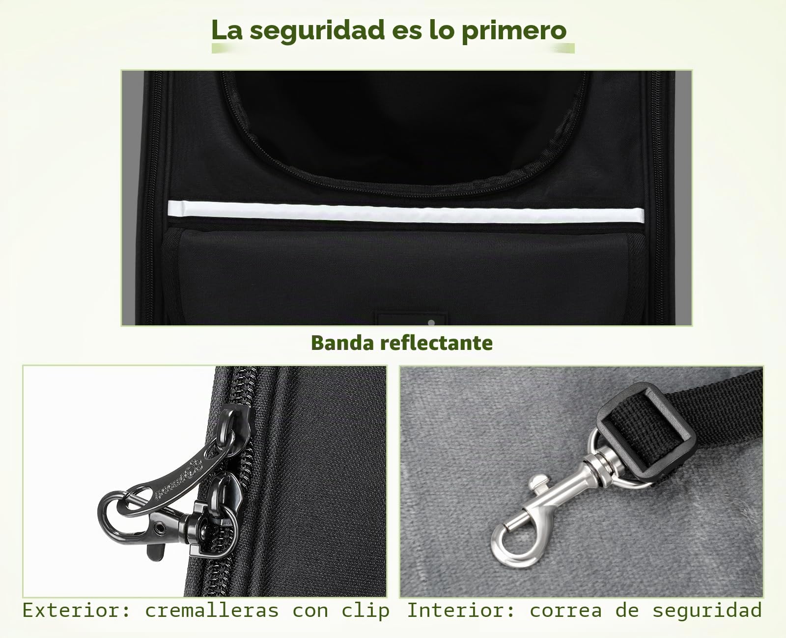Pecute Mochila Transportadora para Gatos, Mochila Transportadora para Perros Pequeños, Bolso Transportador para Gatos para Viajes Senderismo Paseos en Bicicleta al Aire Libre