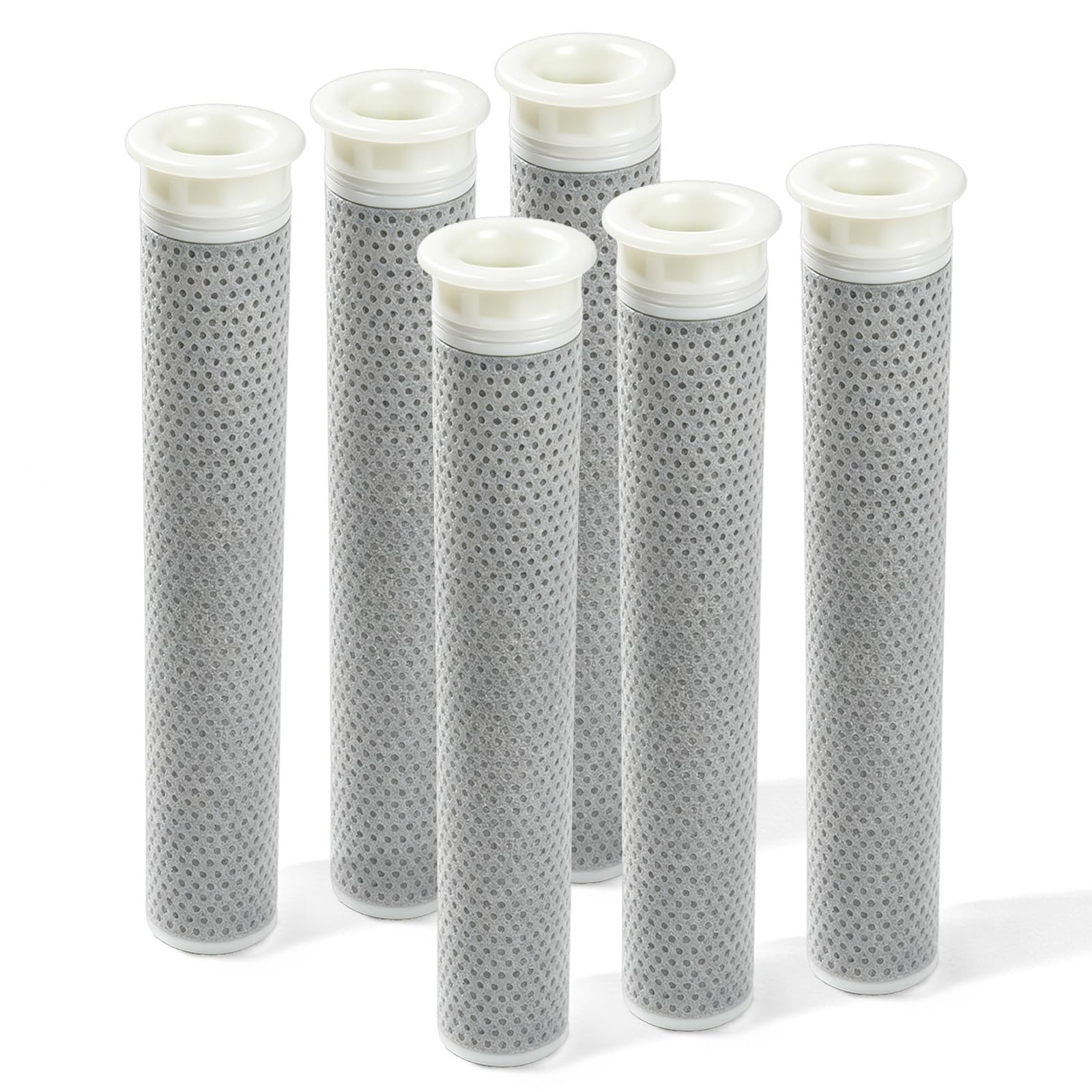 ASH138 Shower Filter Replacement Cartridges for ASH1516CH, White, Pack of 6