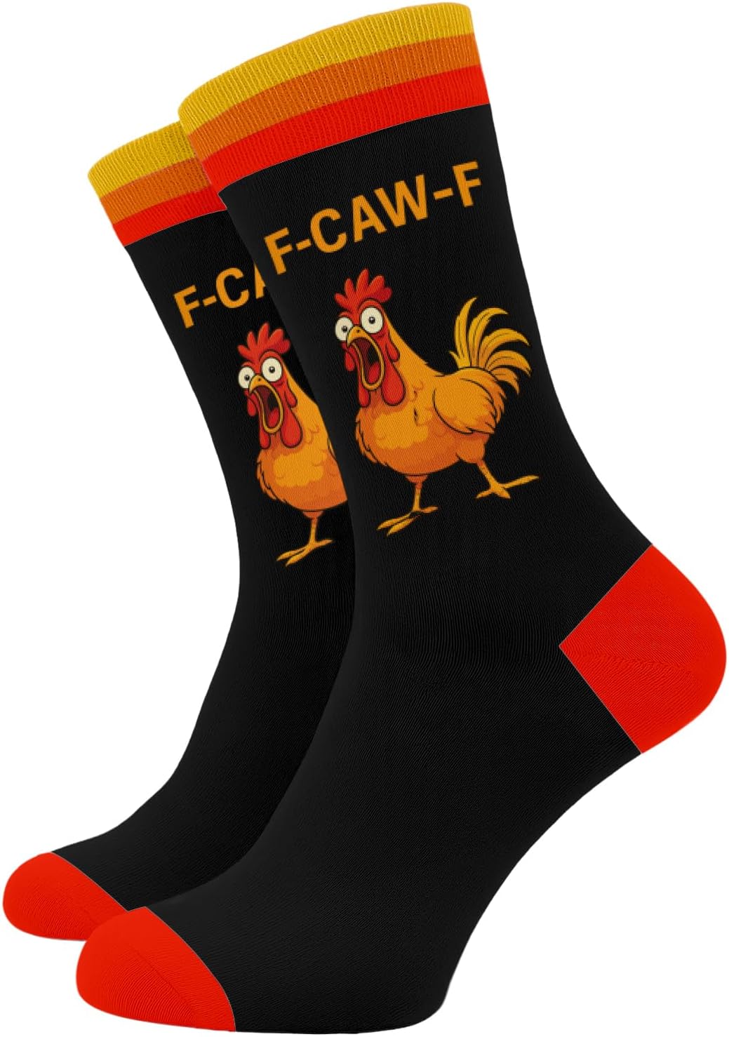 F CAW F Rude Inappropriate Socks Funny Gag Gifts for Men Stocking Stuffers