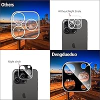 Vista 40 de 3 Pack Tempered Glass Camera Lens Protector for iPhone 12 6.1", Ultra HD, 9H Hardness, Anti-Scratch, Case Friendly, Easy to Install